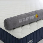 Hug Pillow 100×20 cm – Soft Polyester Body Pillow with Embroidered Text