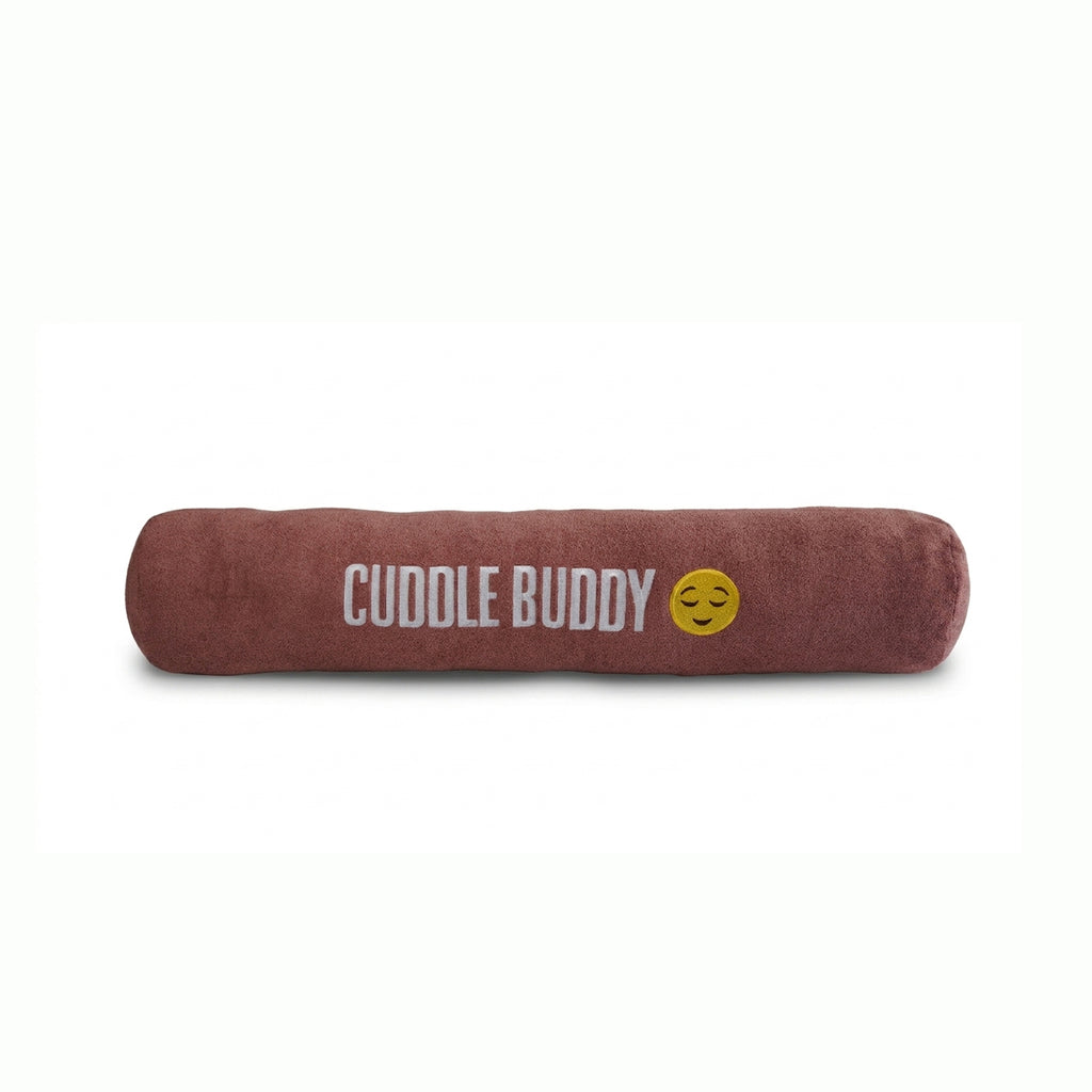 Hug Pillow 100×20 cm – Soft Polyester Cuddle Body Pillow with Embroidered Text