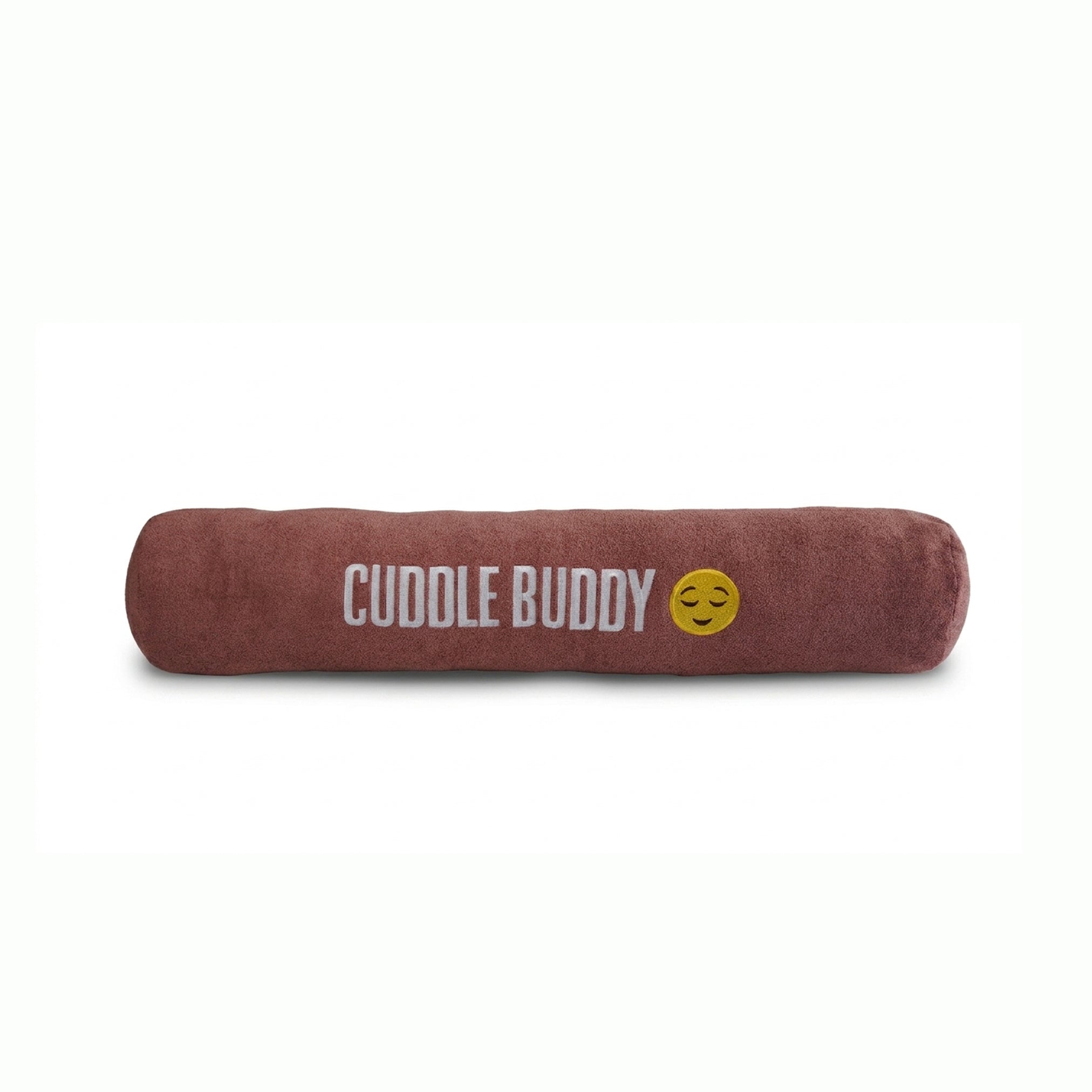 Hug Pillow 100×20 cm – Soft Polyester Cuddle Body Pillow with Embroidered Text